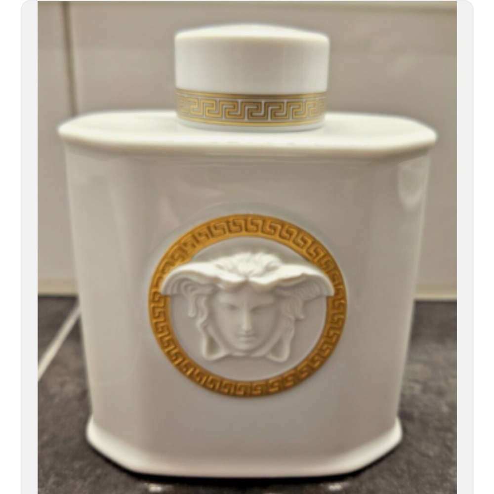 Versace Gorgona Gold and White